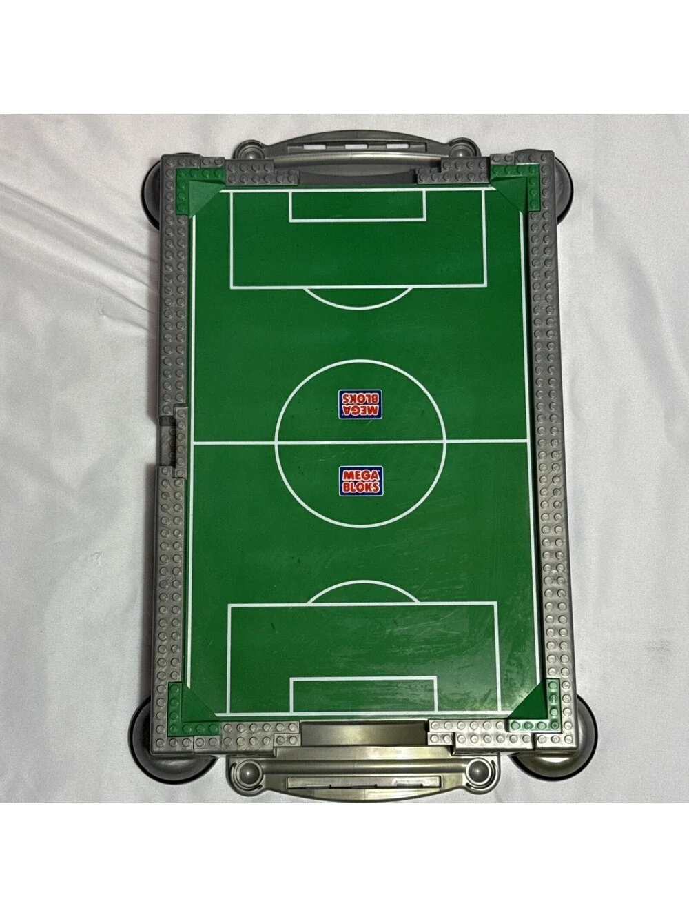 Vintage 2001 MEGA BLOKS SHOOTOUT SOCCER 9180 Field Only Replacement Part